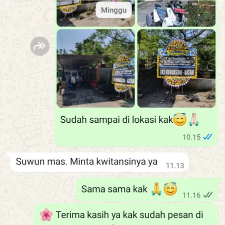 Pengiriman Papan Bunga Duka Baranangsiang
