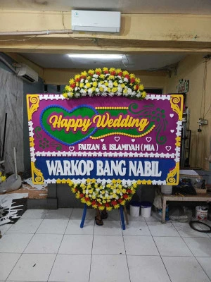 Papan Bunga di Baranangsiang