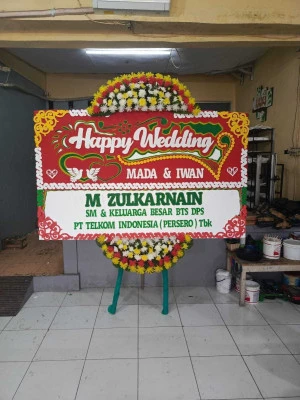 Papan Bunga di Baranangsiang