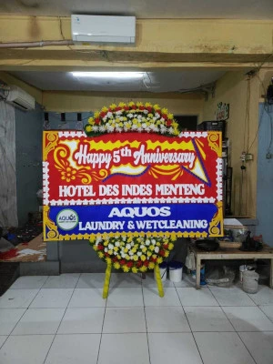 Papan Bunga di Baranangsiang